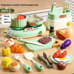 Baby simulation cooking toy set children Playing house Kitchen toys