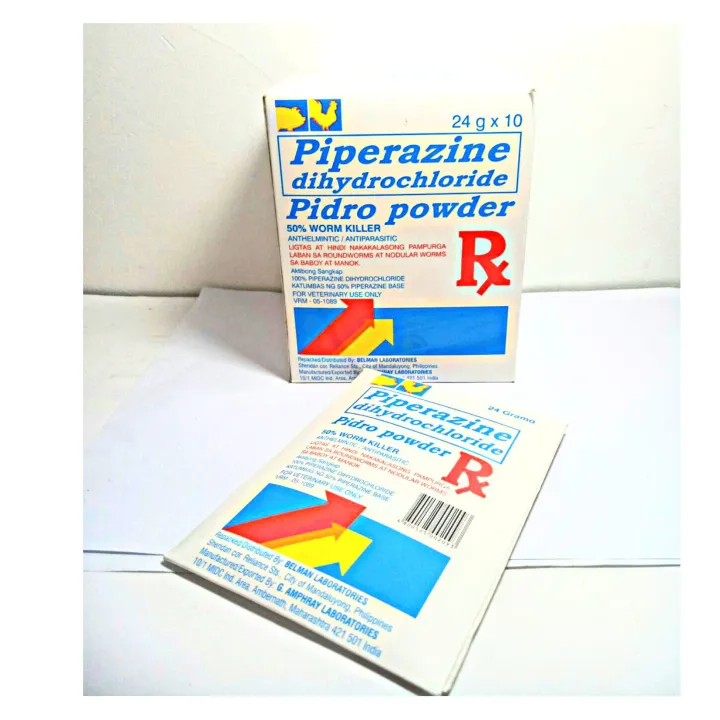 [RCG  AGRIVET] Pidro Powder 1 SACHET  Bulate Killer for Animals / Para sa mga Alagang Hayop / Pamurga / Pang purga