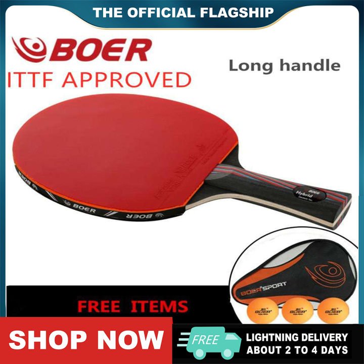 LBTF Original Boer 9.8 Table Tennis Racket Finished Pingpong Rackets