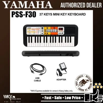 Yamaha PSS-F30 37-Key Mini Piano Electronic Keyboard Piano (PSSF30 / PSS F30 / PSS-F30)