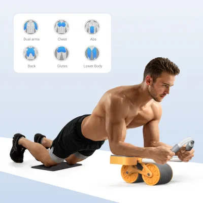 Merach Automatic Rebound Abdominal Roller