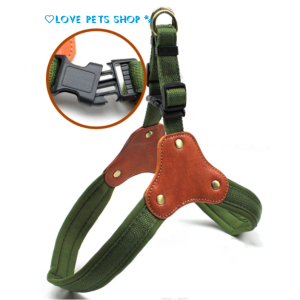 Đai yếm Chó nẹp da PU mềm mại - Love Pets Shop