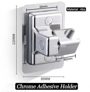 Shower Head Holder Adjustable Wall Mounted/Shower Holder Self-Adhesive/Showerhead Handheld Bracket