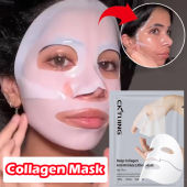 Deep Collagen Overnight Mask Facial Sheet Masks For Elasticity Firming Brightening Moisturizing 1pc