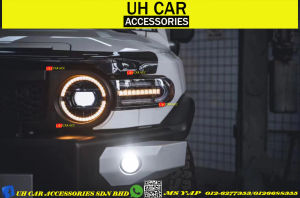 TOYOTA FJ CRUISER LED PROJECTOR HEADLAMP HEAD LAMP LIGHT LIGHTS DRL