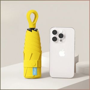 Capsule Umbrella Full Band Sun Protection Raincoat Ice Sensation Radiation Barrier Dual Protection