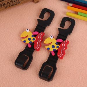 Car seat rear hook cartoon car trailer storage hook umbrella car hook invisible car hook