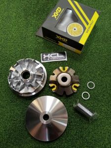 XKD Racing Pully 13.5 Degree Pulley Set for Mio Sporty - Perfect for Scooters Performance Upgrade