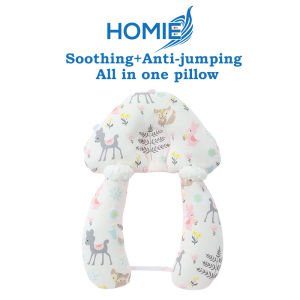 Newborn Baby Sleep Head Pillow Anti-falling Pillow Double-sided Breathable Anti Startle Comfortable Cotton Baby Sleep