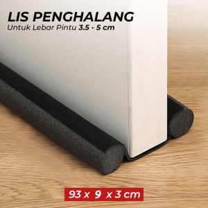 TaffHOME Lis Penghalang Debu Serangga Bawah Pintu Bottom Seal 93 cm