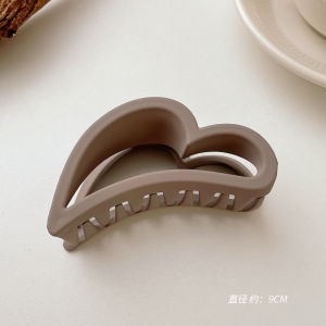 Simple Shark Clip High-end Butterfly Flower Shark Clip Female Frosted Clip Headwear Cute Hair Clip Large Shark Clip Fashion Accessory Penyepit Rambut