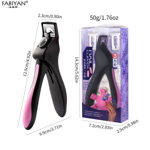 Nail Art Edge Cutter UV Acrylic False Nail Clipper Tips Manicure Pedicure