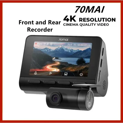 [Installation Provided] 70mai A800SE Set Car Recorder Dual vision 4K Ultra HD Screen 70 Mai DVR Dash Cam