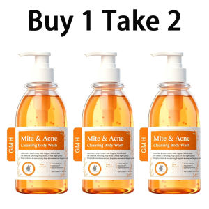 GMH Mite&Acne Antibacterial Cleansing Body Wash Acarid Shower Gel Soothes Irritation