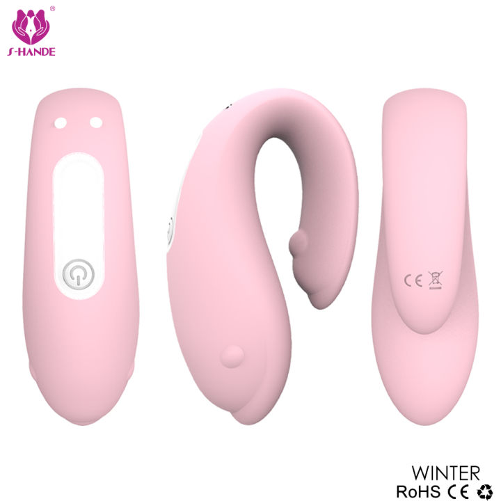 S-Hande Winter Vibrating Clip on Underwear Wearable Vibrator Sex Toys for  Girl