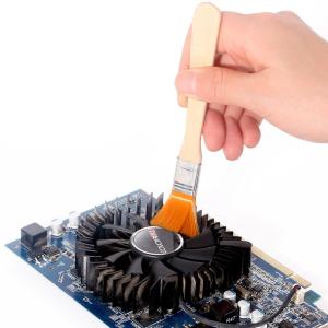 DIYFIX 13cm Soft Nylon Brush Dust Cleaner for Computer Keyboard Cell Phone Tablet PCB Cleaning Repair Tools