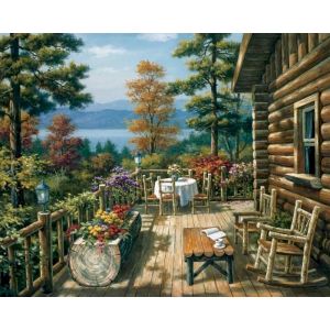 PhotoCustom Classic Painting by numbers Handpainted Canvas painting Seascape Painting numbers PAINTING DECOR Wall Decor