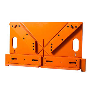 Heavy Duty 45 90 Degree Miter Cutting Base Plate For Renovations Projects Compatible for Aluminum Miter Cutting Machines