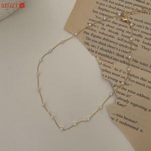 🚚【Local Express Delivery】🚚 Trendy Elegant s Beaded Necklace For Women Girls Fashion Exquisite Clavicular Chain Party Jewelry Accessories Gifts
