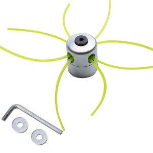 Đầu cắt cỏ bằng hợp kim nhôm dùng dây nhựa làm lưỡi cắt cỏ