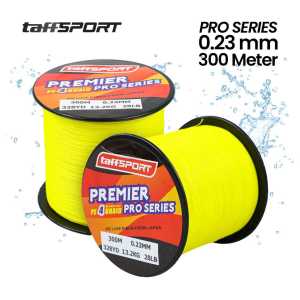 Senar Pancing PE4 Braided TaffSPORT Premier Pro Series Kuat 300 Meter - Warna Biru/Hijau