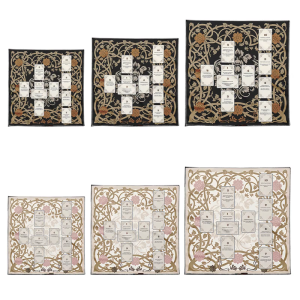 Butterfly Flower Tarots Tablecloth Meditations Cloth Psychic Reading Mats Board Game Accessories