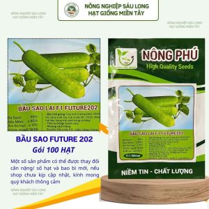 Hạt Giống Bầu Sao F1 FUTURE 202 Gói 100 Hạt – Trái Đẹp Cây Khỏe Sai Trái Năng Suất Cao