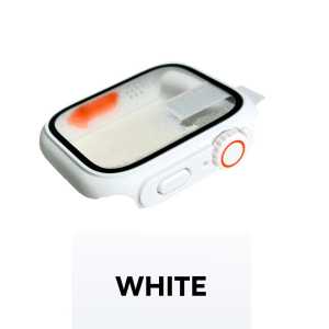 NEW ULTRA LOOK !! COVER IWATCH PC TEMPERED GLASS LEM BAGUS SERIES 4 5 6 7 8 SE ULTRA UPGRADE TO ULTRA