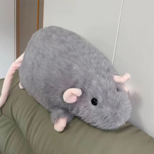 BERMA BABY Stuffed Rat Doll Pinakabagong Cute Squirrel Plush Toy Simulation Mouse Doll Girl Birthday Gift