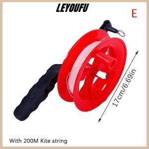 LEYOUFU Kite Wheel Line Length 30 50 100 150 200M Outdoor Ball Bearing Wheel Kite Winder Tool Handle Line String Winder Kite Accessories