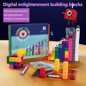 【Fast shipping】Digital Numberblocks Enlightenment Math Building Blocks Toy - Digital Building Block Toys for Early Education Ages 3+ Numerical Learning Blocks 1-10