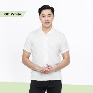 BROGUY Kemeja Sakha Lengan Pendek Pria Basic Casual Slimfit