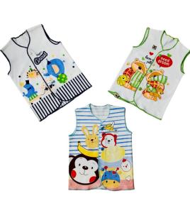 Baju Kutung Bayi Laki Perempuan ( Isi 3pcs ) Untuk Bayi Berumur  0-3 bulan