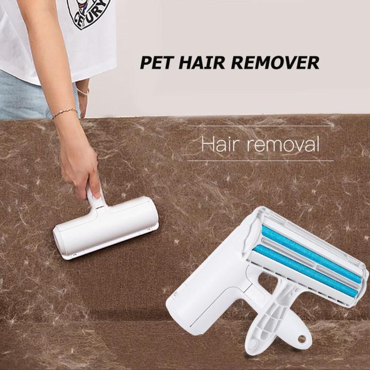 Pet hair removal roller cat and dog hair cleaning brush sofa and carpet  hair removal tool