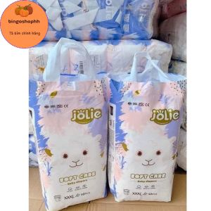 [MIEN SHIP QUA ZZ 36/2468/005]Bỉm quần Jolie nội địa cao cấp size M100/L100/XL100/XXL100/XXXL100 công nghệ hạt sap Nhật có cuộn tã phí sau bỉm.
