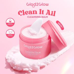 [NEW]Glad2Glow Clean It All Cleansing Balm 80g Makeup Remover Cherry Deep Cleanse Zero Residue