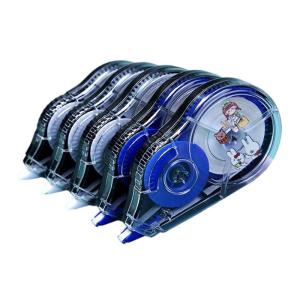 5 cái băng chỉnh sửa Xách Tay Trắng out Tape Correction Con lăn đồ dùng học tập dung tích lớn dính con lăn