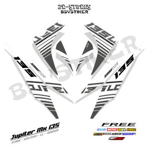 sticker jupiter mx lama grafis 35 striping stiker mx old 135 exciter lc 4v ojmx 135 Motorcycle