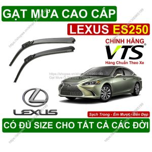 Gạt Mưa Kính Lái Lexus ES250 Cặp Gạt Mưa Kính Lái Cho Các Dòng Xe Lexus ES250 Có Đủ Size Cho Các Đời Xe Lexus ES250