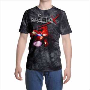 Kaos 3D 3 Dimensi Kensn Red Samura1 X Premium Bangkok Thailand