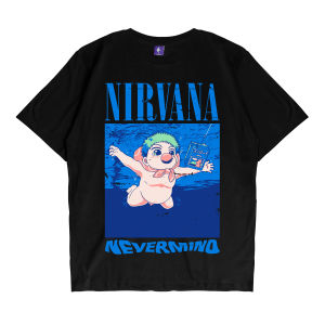 KIZARU Kaos Band NIRVANA BEELZEBUB BLACK