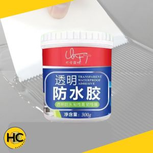 Waterproof Clear Glue Water Proof Wall Tile Window Stable Film Leakage Protection bathroom coating 300g 透明防水胶 Tandas Gam