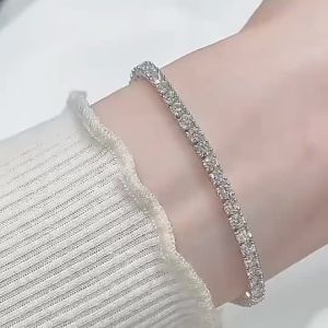 101S Swarovski Tennis Bracelets DLX Crystal Bracelets Gifts for Women Sterling Silver Bracelets No Fade Adjustable Bracelets Friendship Bracelets Wedding Gifts Bracelets Womens Jewelry Cute Bracelets Christmas Gifts