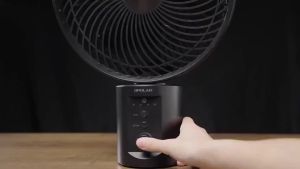 ArcticBreeze Opolar Type Rechargeable Fan 20000mAh=2 Batteries 10 Inch Cool Heads Portable Camping Fan Outdoor Hanging Tent Circulation