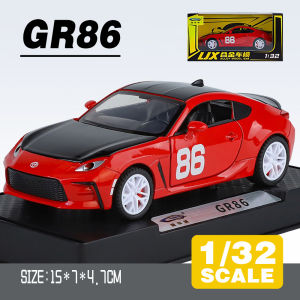 LEO 1:32 Toyota GR86 Diecast Model Car Alloy Cars Toys Collection Gift For Kids Boy Girl