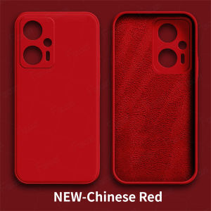 Original Liquid Silicone Multicolor Phone Case For Realme 9i 10 11 12 12X 13 14 15 15T Pro + Plus 4G 5G Shockproof Back Cover Casing