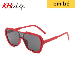 [Đẳng cấp Kính Trẻ Em] Kính  Kính chống nắng tia cực tím mang lại cá tính tính cho bé yêu  phong cách siêu nhân tròng liền đặc biệt mã Y8859 - kheshop