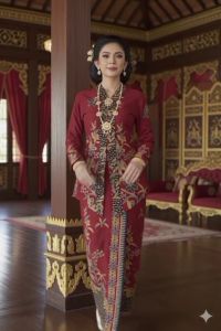 [ PRE-ORDER ]  ANGGERIK SET KEBAYA NYONYA  BATIK ASLI  (LIMITED EDITION )  S-XXL  Body Fit Kain Cotton Lembut