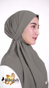 Bergo tali instan french melayu dailly Jersey Super Premium