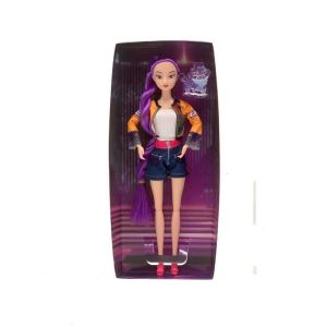YUDESHUI Chiều cao 30cm Mô hình hành động KPOP Demon Hunter Biến hình đa khớp Rumi Zoey Jinu Mira. Đồ chơi búp bê vinyl Quà sinh nhật cho trẻ em Huntrix Mô hình ma-nơ-canh anime